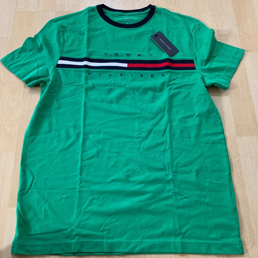 Tommy Hilfiger Light Green Tino Shirt Logo Shirt